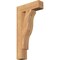 Ekena Millwork Funston Block Smooth Bracket, Western Red Cedar, 3 1/2"W x 14"D x 26"H BKT04X14X26FST05SWR - alternate 1